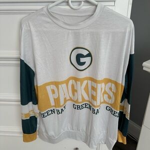 Green Bay Packers Womens Long Sleeve Tee Size Large